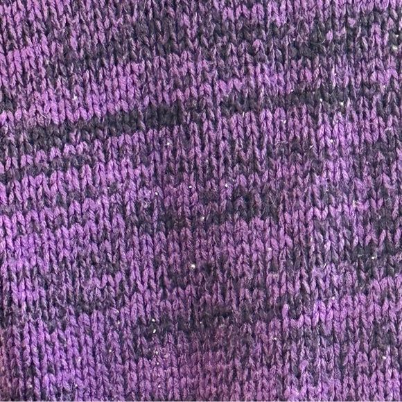 1955 Vintage Purple Cowl Neck Sweater - Picture 9 of 10